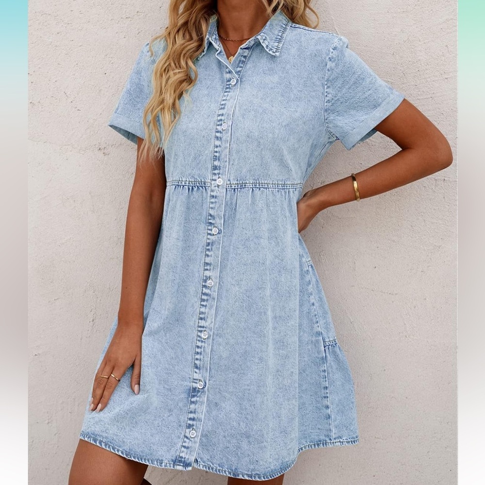 New denim dress